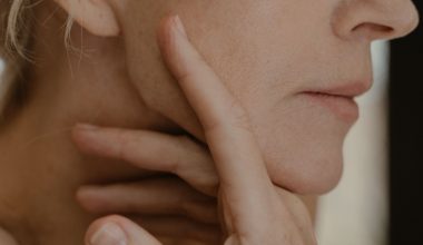 close up of woman