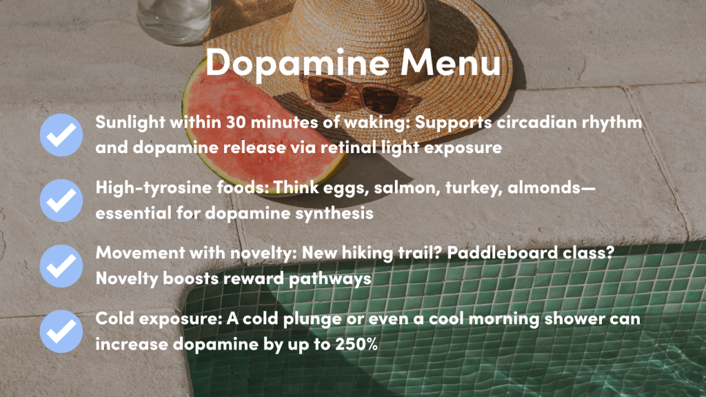 dopamine menu
